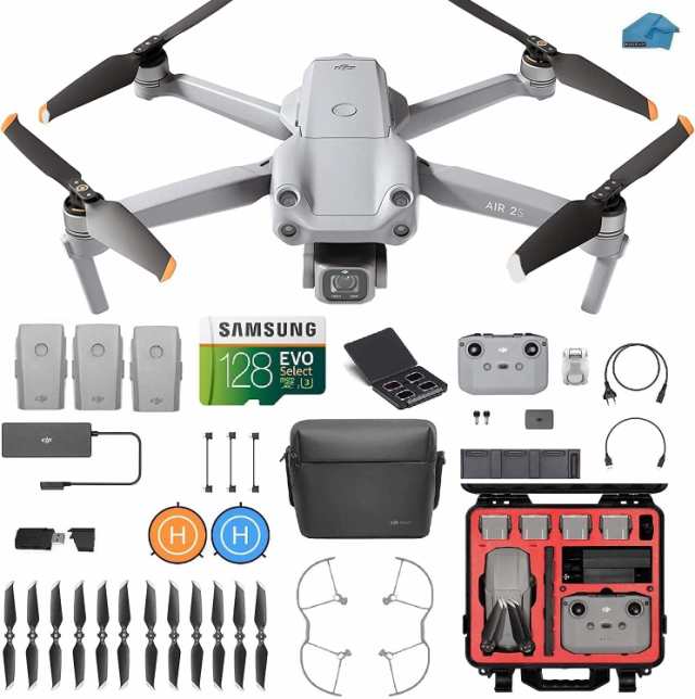 DJI Air 2S Fly More Combo - Drone Quadcopter UAV with 3-Axis