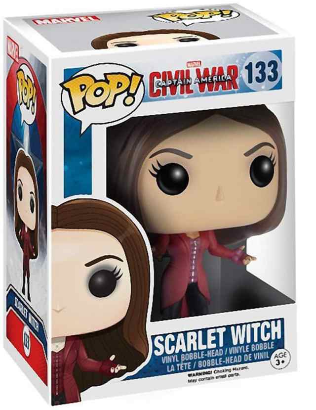 高速配送 ファンコ Civil War Captain America Scarlet Witch Pop