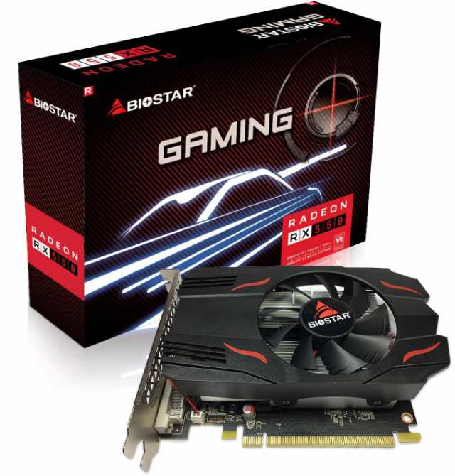 Biostar Radeon RX 550 4GB GDDR5 128ビット DirectX 12 PCI Express