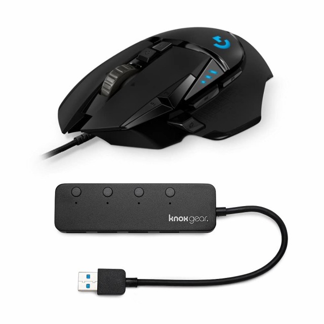 ロジクール Logitech G502 Hero 有線ゲーミングマウス 3.0 4ポートUSB