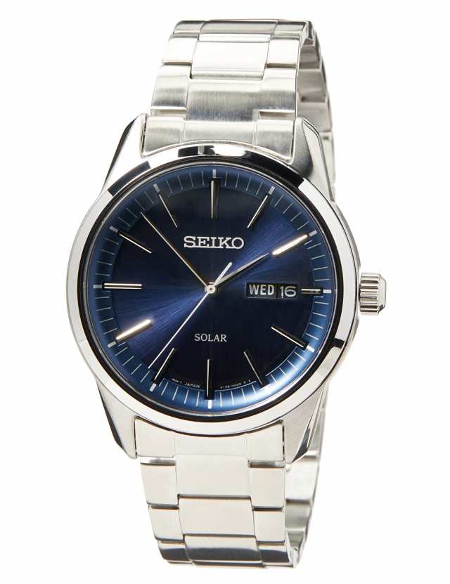 春夏新色Seiko Men\'s 新品 Solar セイコー クオーツ SSC139 クロノグラフ Excelsior 日本製 未使用品 腕時計 男性用 並行輸入 メンズ 海外モデル