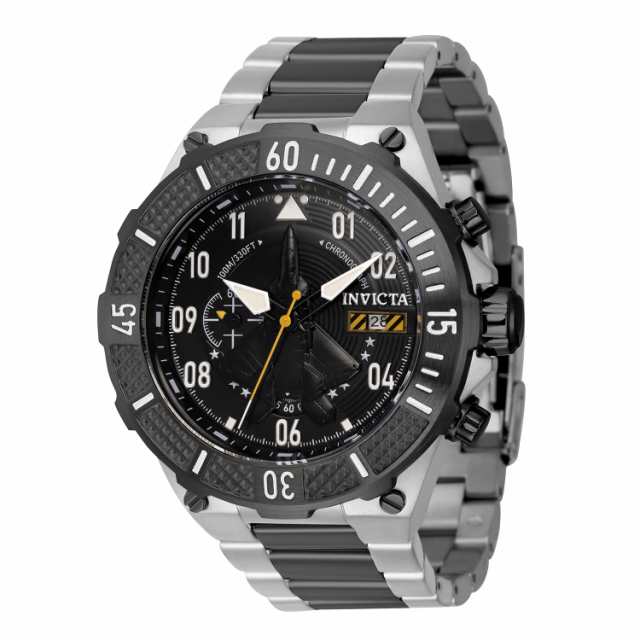 インビクタ Invicta Mens Aviator Stainless Steel Stainless Steel