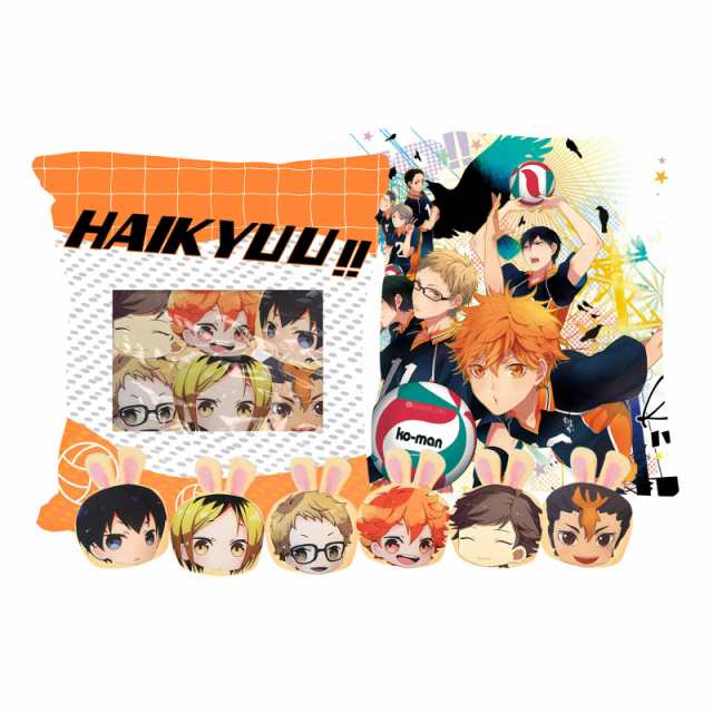 QAHEART Pillow Plush Toy Anime Characters Oikawa Nishinoya Snack Pillow Pudding Decorative Stuffed Cartoon Dolls for Removablの通販は