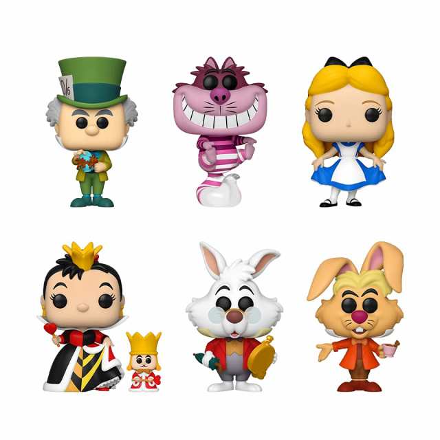 ファンコ Funko Pop 不思議の国のアリス 70周年記念 6点セット アリス