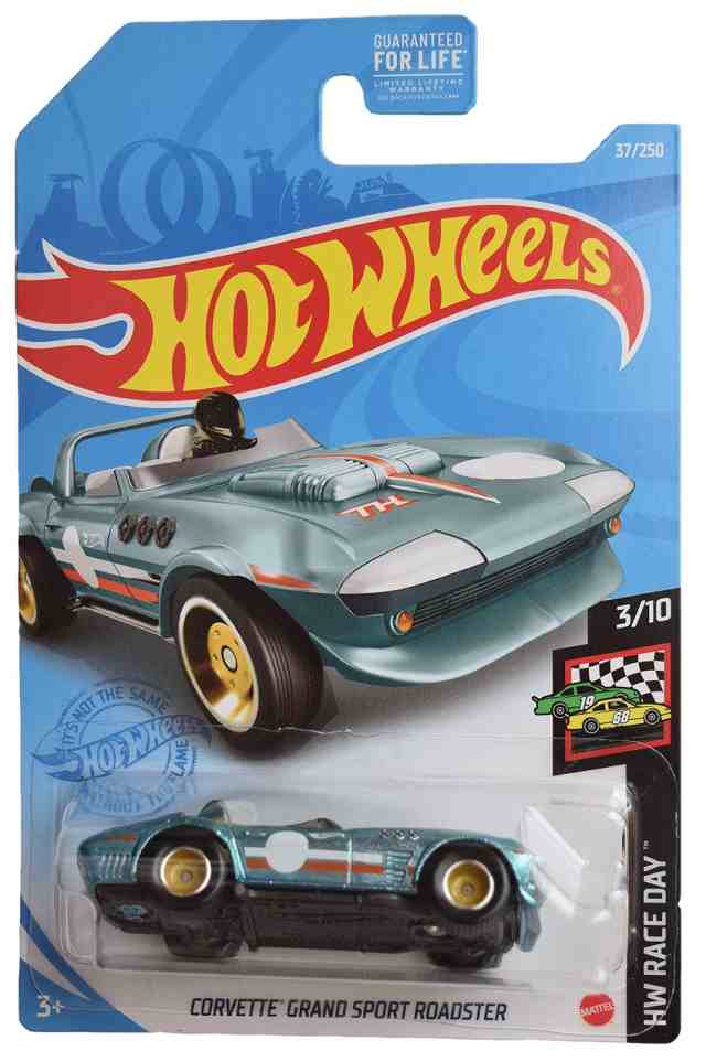 マテル Hot Wheels Super Treasure Hunt Corvette Grand Sport Roadster 送料無料の通販は