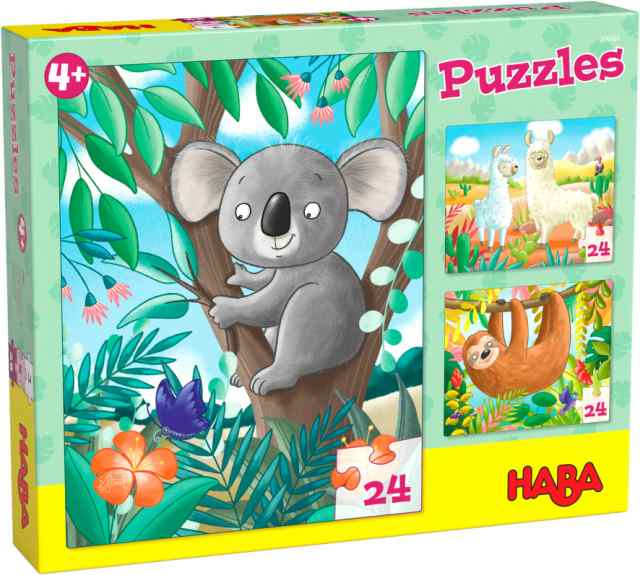 HABA 306480 Puzzle Koala Sloth  Co. Puzzle from 4 Years 送料無料