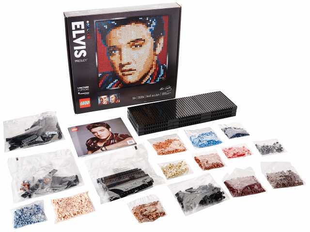 レゴ LEGO Art Elvis Presley The King 31204 Building Kit for Adults