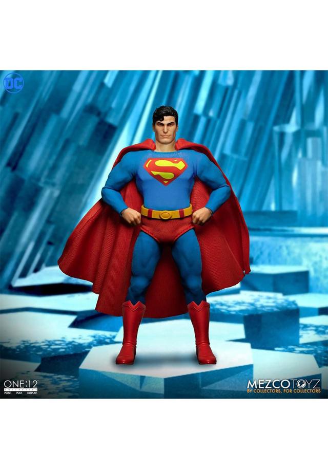 スーパーマンOne:12 Superman: The Man of Steel One:12 Collective Superman - Man of Steel Edition | Mezco Toyz