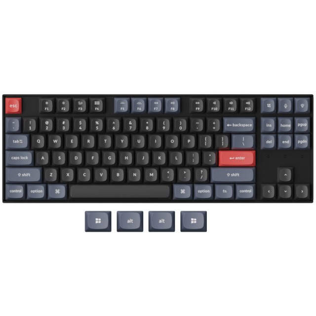 Keychron K8 Pro QMKVIA Wireless Mechanical Keyboard Hot-Swappable TKL Custom Programmable Macro Wired Keyboard with Gateronの通販は