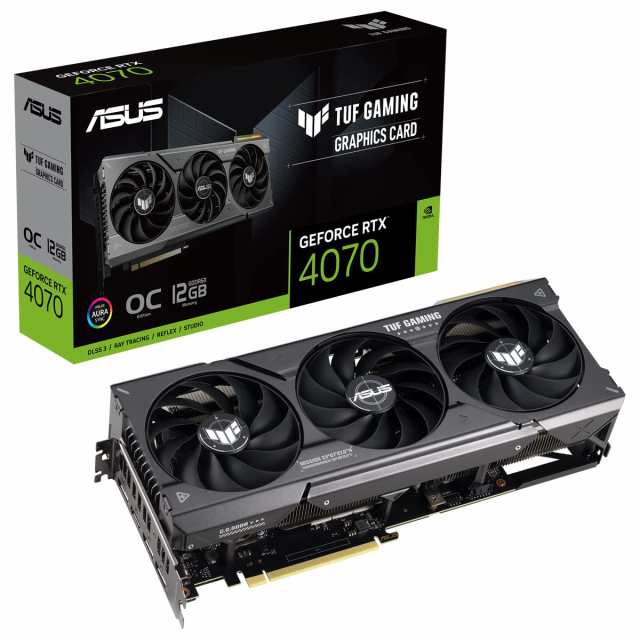 エイスース ASUS nVidia GeForce TUF-RTX4070-O12G-GAMING RTX 4070