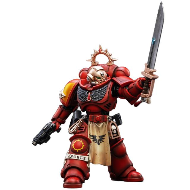 JOYTOY 118 Action Figure Warhammer 40000 Blood Angels Primaris Lieutenant Tolmeron 4.96 inch Collectible Action Figures Kitの通販はアニメ・コミック