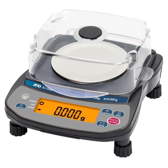 A&D EJ-123B パーソナル天びん 最大 ひょう量 120g 最小表示 0.001g 高分解能タイプ