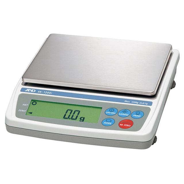 A&amp;D EK-12Ki コンパクト天びん 最大 ひょう量 12000g 最小表示 1g