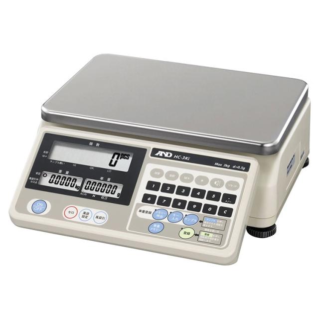 A&D HC-6Ki セパレート可能 個数計 最大 ひょう量 6kg 最小表示 1g