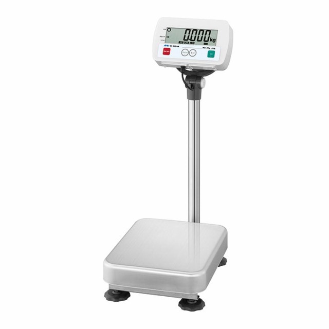 A&D SC-60KAL 防塵・防水台はかり 最大 ひょう量 60kg 最小表示 0.01kg/ 0.02kg ポール付