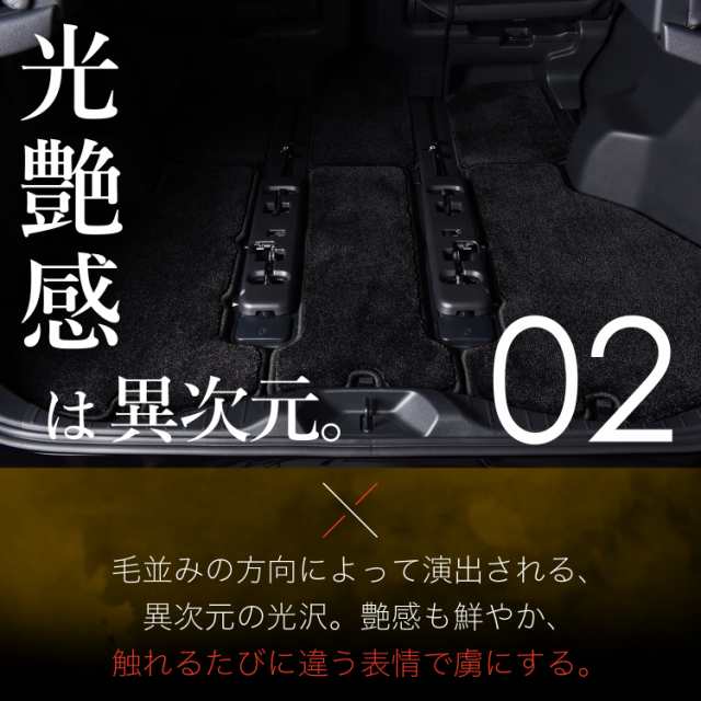 【純正品質】 アルファード 40系 ヴェルファイア 40系 フロアマット 車 フロア マット ラグマット 運転席 助手席 後部座席 Lot No.01 全