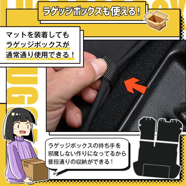 フォレスター SJ5型 SJG型 ラゲッジマット トランクマット フロアマット 撥水 日本製 アウトドア キャンプ 車中泊 車用品 Lot No.05 どろんこマット ペット ラゲージマット カバー 汚れ防止_7