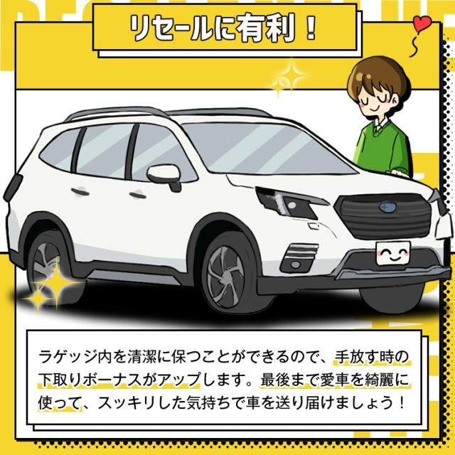 フォレスター SK9/SKE型 ラゲッジマット トランクマット フロアマット 撥水 日本製 アウトドア キャンプ 車中泊 Lot No.01 車用品 どろんこマット ペット ラゲージマット カバー 汚れ防止_10