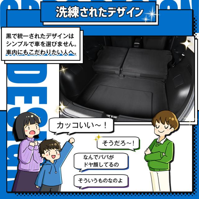 ノート E13系 オーラ FE13/SFNE13型 ラゲッジマット トランクマット フロアマット 撥水 日本製 アウトドア キャンプ 車中泊 Lot No.05 車用品 どろんこマット ペット ラゲージマット カバー 汚れ防止_8