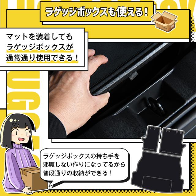 新型 RAV4 50系 MXAA50 AXAH50 ラゲッジマット トランクマット フロアマット 撥水 日本製 アウトドア キャンプ 車中泊 Lot No.03 車用品 どろんこマット ペット ラゲージマット カバー 汚れ防止_7