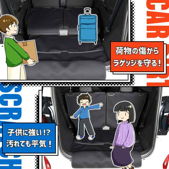 日産 サクラ B6AW型 ラゲッジマット トランクマット フロアマット 撥水 ...