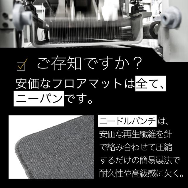 【純正品質】 新型 サンバー バン S700B 型 S710B 型 フロアマット タフトマット 車 フロア マット ラグマット 運転席 助手席 後部座席 全席 VB VBクリーン トランスポーター VC VCターボ ブラック 高級 厚地 汚れ 日本製 内装 車用品 Lot No.03_2