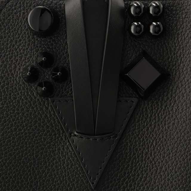 クリスチャンルブタン CHRISTIAN LOUBOUTIN トートバッグ CABACHIC スモール クラウン スパイク スタッズ  2023年春夏新作 1235321 0001