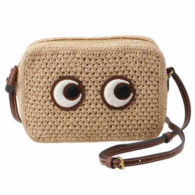 素材Anya Hindmarch Eyes ジップ クロスボディ バッグ