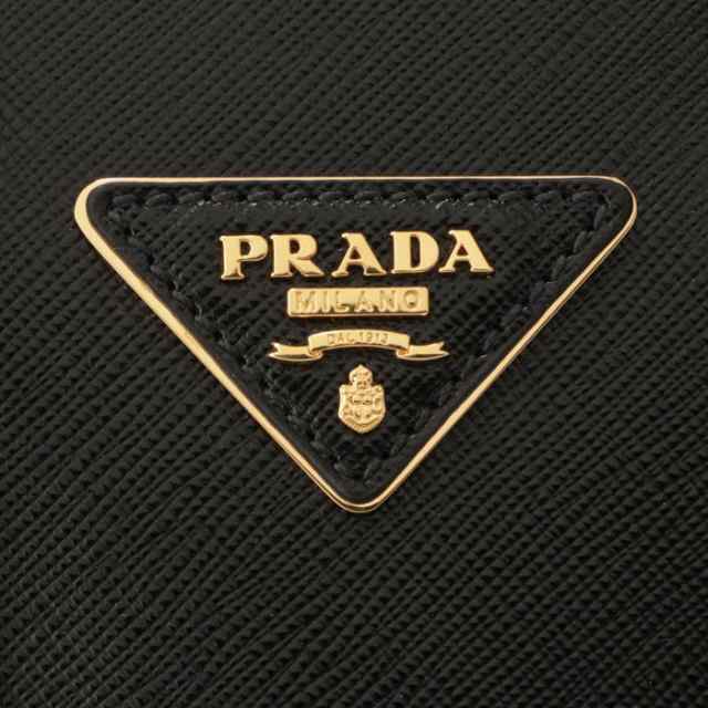 PRADA ショルダーバッグ サフィアーノトライアングル スクエア ミニバッグ