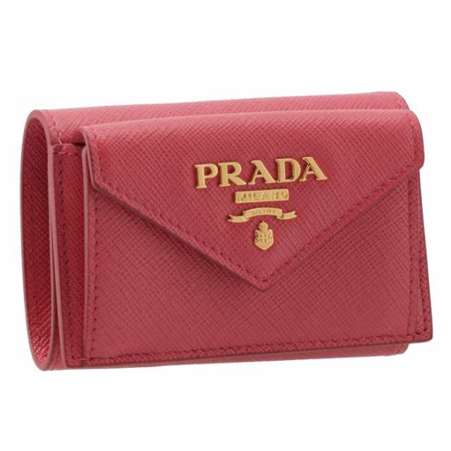 アイテム一覧 プラダ PRADA 三つ折り財布 ミニ財布 サフィアーノ