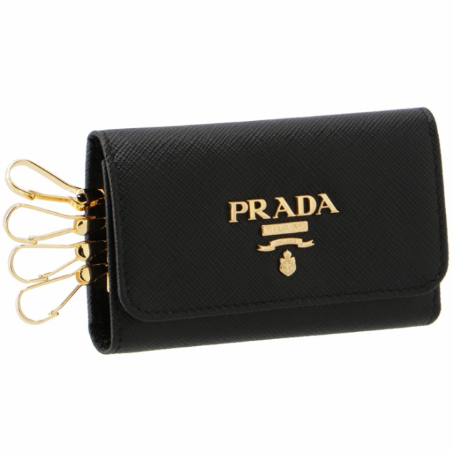 プラダ PRADA キーケース 4連 サフィアーノ 4連キーケース 1PG004 QWA 002