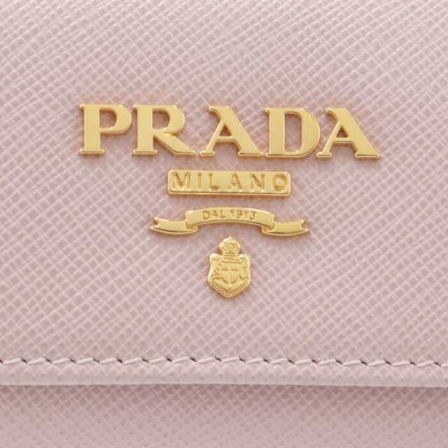 プラダ PRADA キーケース 4連 サフィアーノ 4連キーケース 1PG004 QWA E18