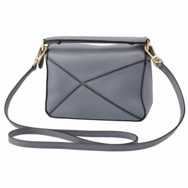 LOEWE ロエベ Pazzle Mini Bag 322.30.U95 パズルミニバッグ 2WAYショルダーバッグ グレー