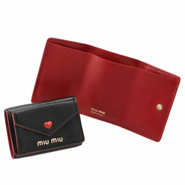 ミュウミュウ Miu Miu 財布 三つ折り ミニ財布 マドラスlove ミニウォレット 三つ折り財布 5mh021 2bc3 002の通販はau Pay マーケット アメイジングサーカス