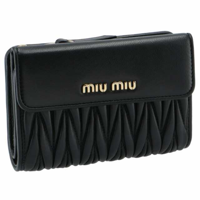 ミュウミュウ Miu Miu 21年春夏新作 財布 二つ折り マテラッセ 折りたたみ財布 二つ折り財布 5ml225 N 002の通販はau Pay マーケット アメイジングサーカス