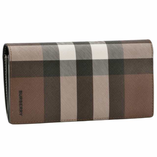 バーバリー BURBERRY メンズ 長財布 チェック コンチネンタル ...