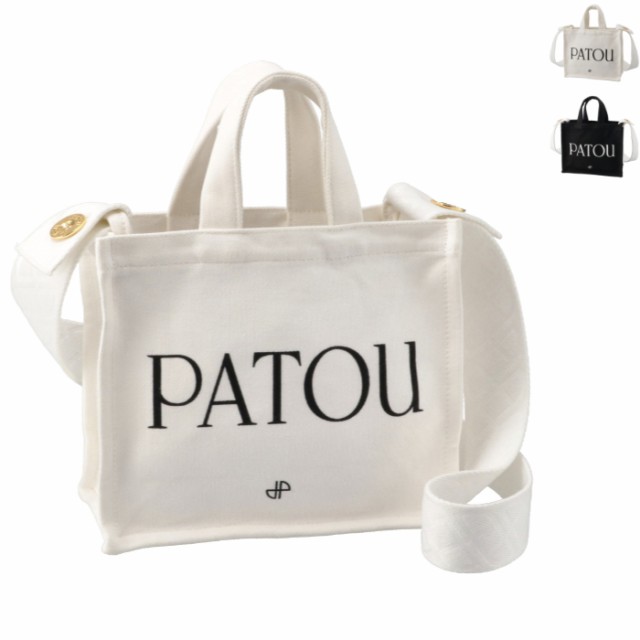 和風 PATOU ロゴ スモール ロゴトートバッグ - crumiller.com