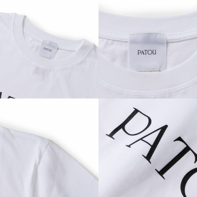 パトゥ PATOU Tシャツ ロゴ 半袖 オーガニックコットン ショート ...