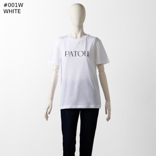 パトゥ PATOU Tシャツ ロゴ 半袖 オーガニックコットン ショートスリーブ Tシャツ/カットソー JE0299999 0001