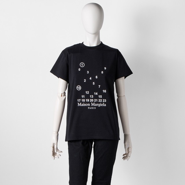 メゾン マルジェラ MAISON MARGIELA Tシャツ ナンバリング ロゴ スウェットシャツ S51GC0516 S22816 900