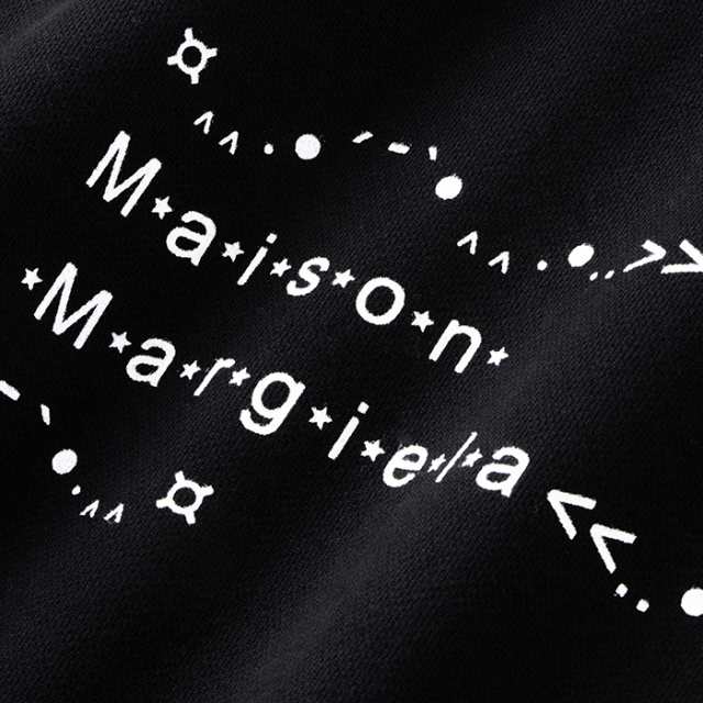 MAISON MARGIELA スウェットシャツ フォントジェネレーター