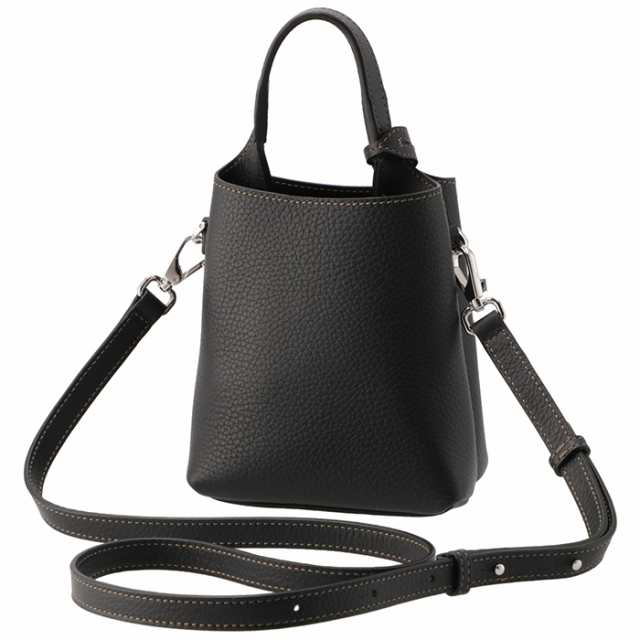 トッズ TOD'S トートバッグ レザー チャーム付き マイクロ