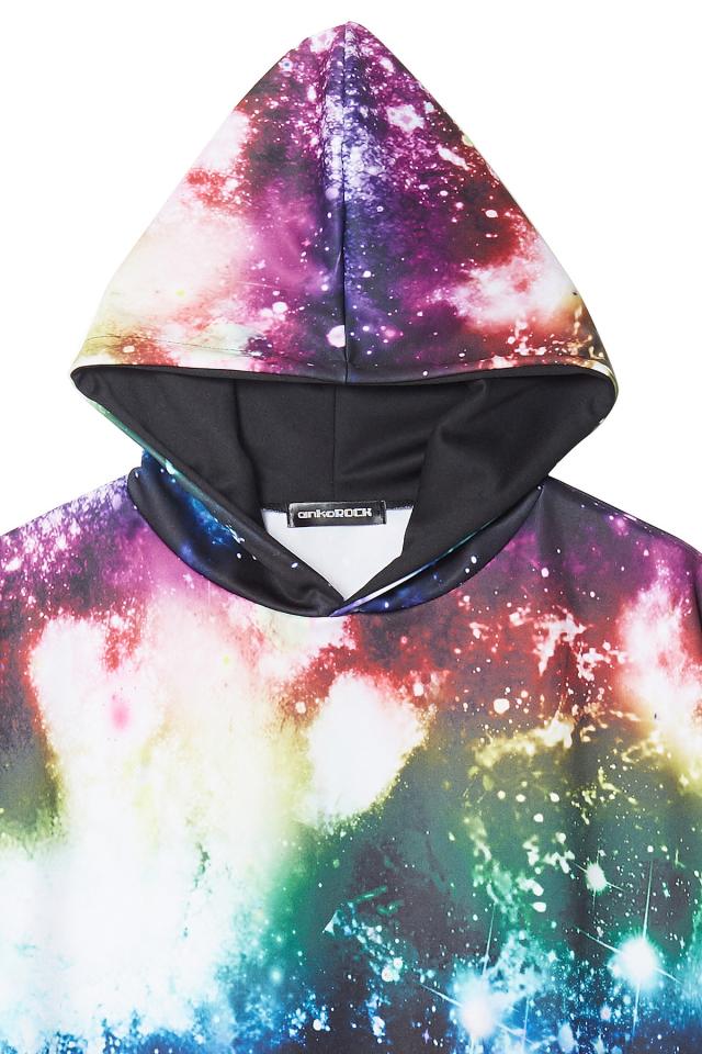Ankorock アンコロック ビッグ Tシャツ メンズ カットソー レディース 半袖 宇宙柄 ギャラクシーの通販はau Pay マーケット Ankorock
