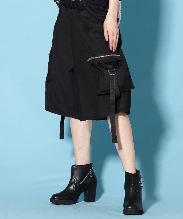 Ankorock アンコロック ボトムス メンズ パンツ レディース ハーフパンツ ショートパンツ ひざ下 黒の通販はau Pay マーケット Ankorock