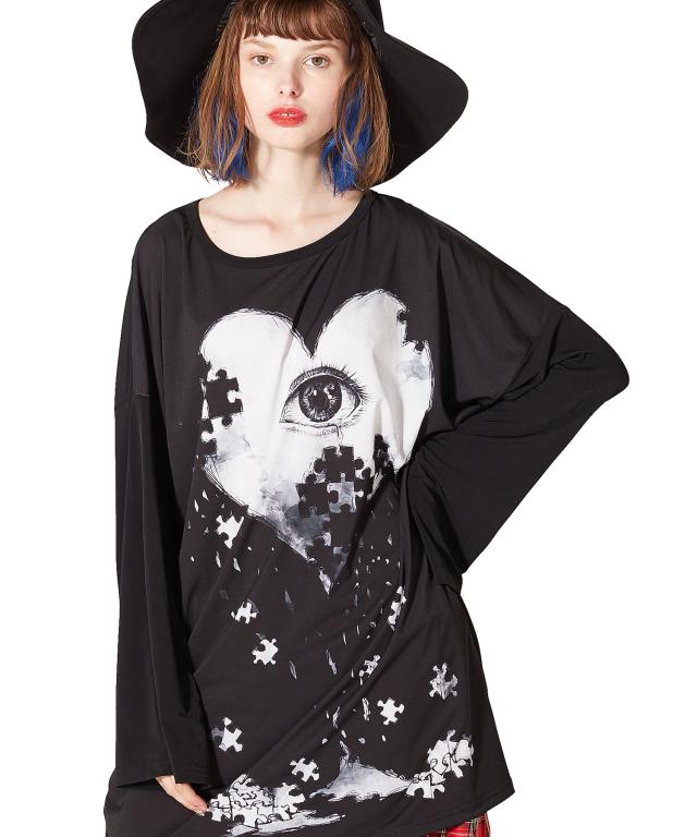 Ankorock アンコロック Tシャツ メンズ カットソー ワンピース ビッグtシャツ レディース ユニセックス 服 ブランド 長袖 ロンt クルーネの通販はau Pay マーケット Ankorock