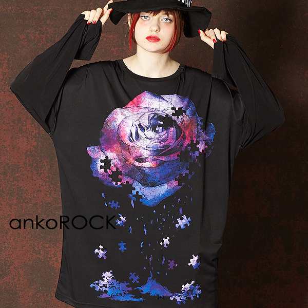 Ankorock アンコロック Tシャツ メンズ カットソー ワンピース ビッグtシャツ レディース ユニセックス 服 ブランド 長袖 ロンt クルーネの通販はau Pay マーケット Ankorock