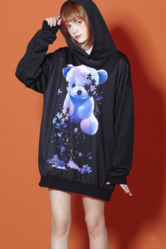 Ankorock アンコロック パーカー メンズ プルオーバー レディース ユニセックス 服 ブランド 長袖 厚手 プリント アニマル柄 動物柄 テデの通販はau Pay マーケット Ankorock