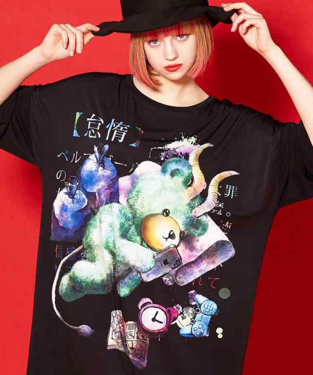 Ankorock アンコロック Tシャツ メンズ ビッグtシャツ レディース ユニセックス 服 ブランド プリントtシャツ 総柄 アニマル柄 熊 くま の通販はau Pay マーケット Ankorock