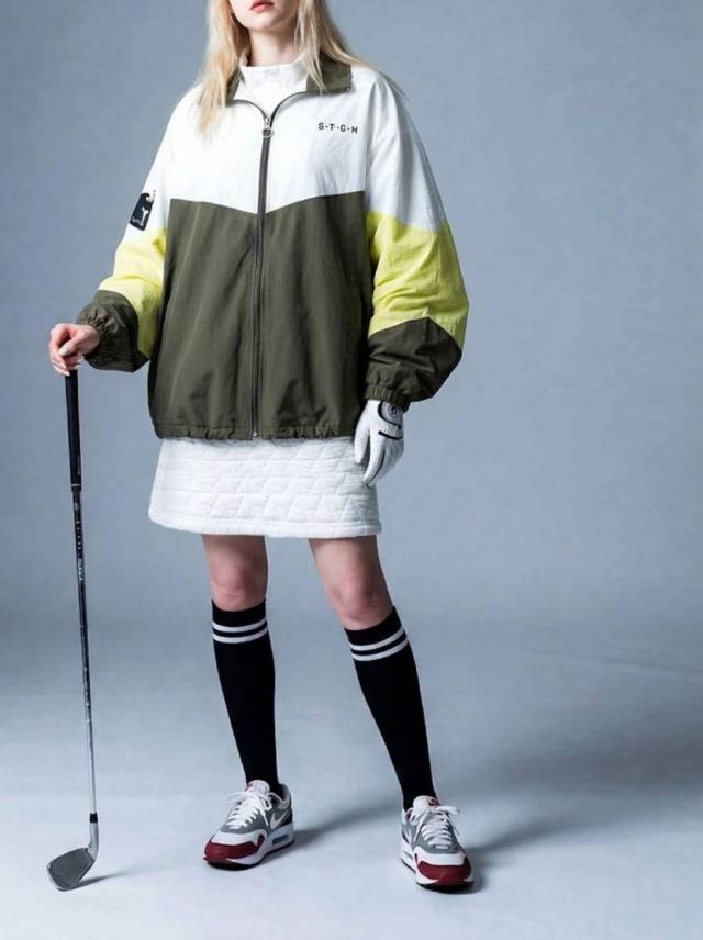 ANTIQUA GOLF×STCH ブルゾン レディース 送料無料・(500)メール便可 春新作_6