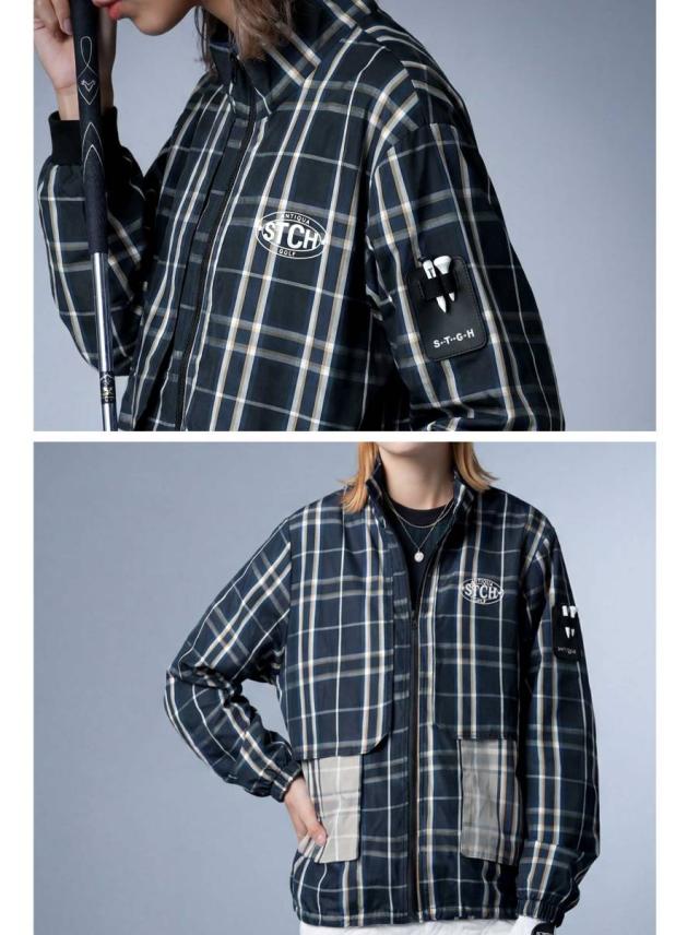 ANTIQUA GOLF×STCH ブルゾン レディース 送料無料・メール便不可 春新作_9